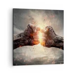 Tablou pe pânză - Ridică-te pentru a lupta - 60x60 cm