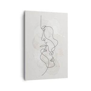 Tablou pe pânză - Încurcați într-o îmbrățișare - 70x100 cm