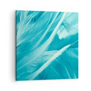 Tablou pe pânză - Înecându-se în puf - 50x50 cm