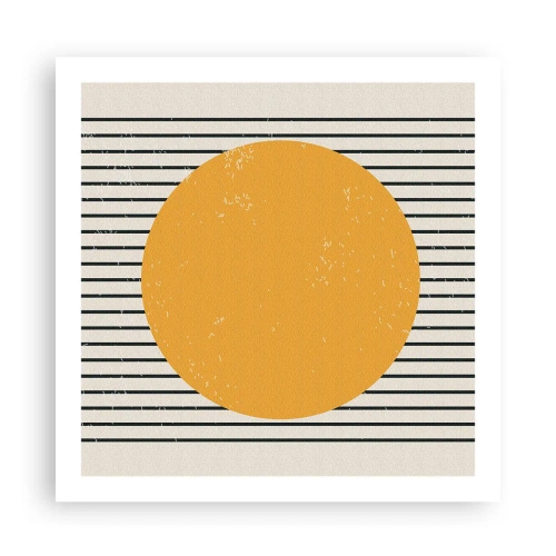 Poster - Puterea simplității - 60x60 cm