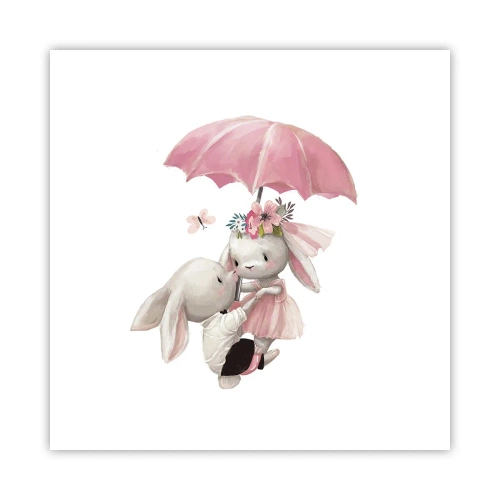 Poster - Pur și simplu dragoste - 50x50 cm