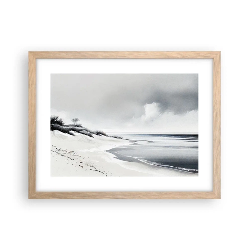 Poster în ramă de stejar deschis - Întotdeauna împreună - 40x30 cm