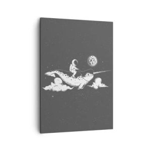 Tablou pe pânză - Cavalerul Spațial - 50x70 cm