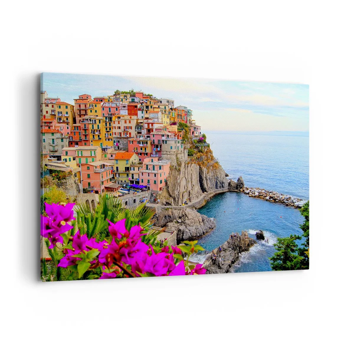 Tablou pe pânză - Un oraș care râde - 100x70 cm