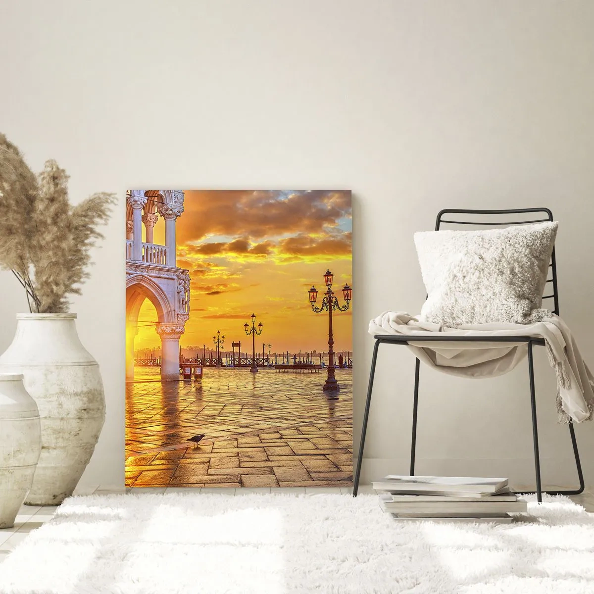 Tablou pe sticlă - Unde este toată lumea? - 50x70 cm