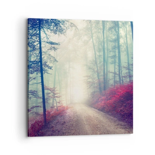 Tablou pe pânză - Ce bine e să te trezești în zori de ziuă - 70x70 cm