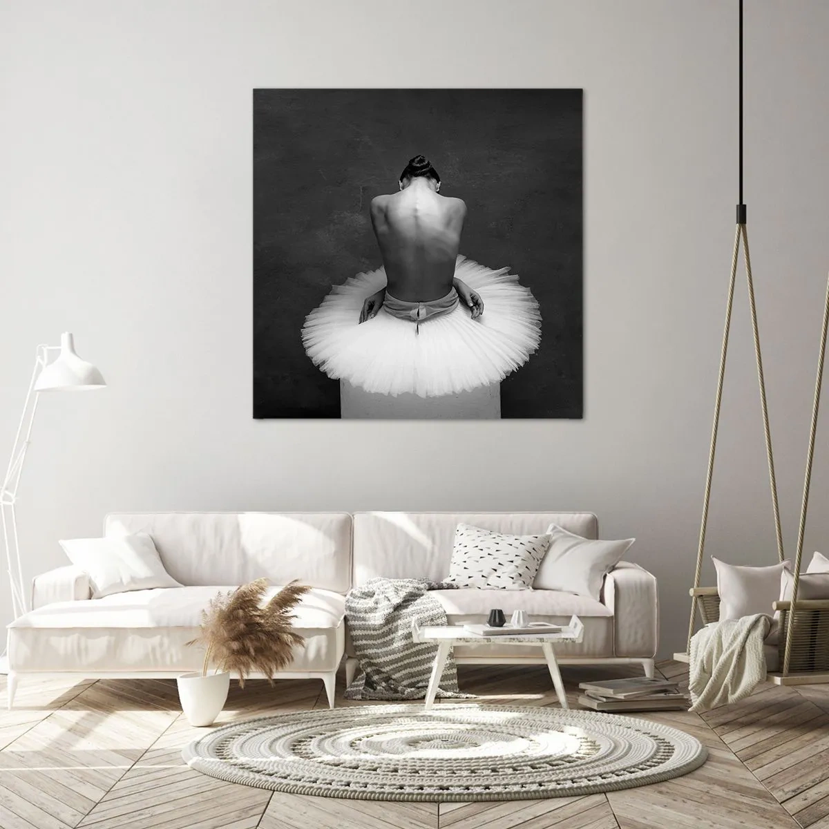 Tablou pe pânză - Chiar înflorește - 70x70 cm