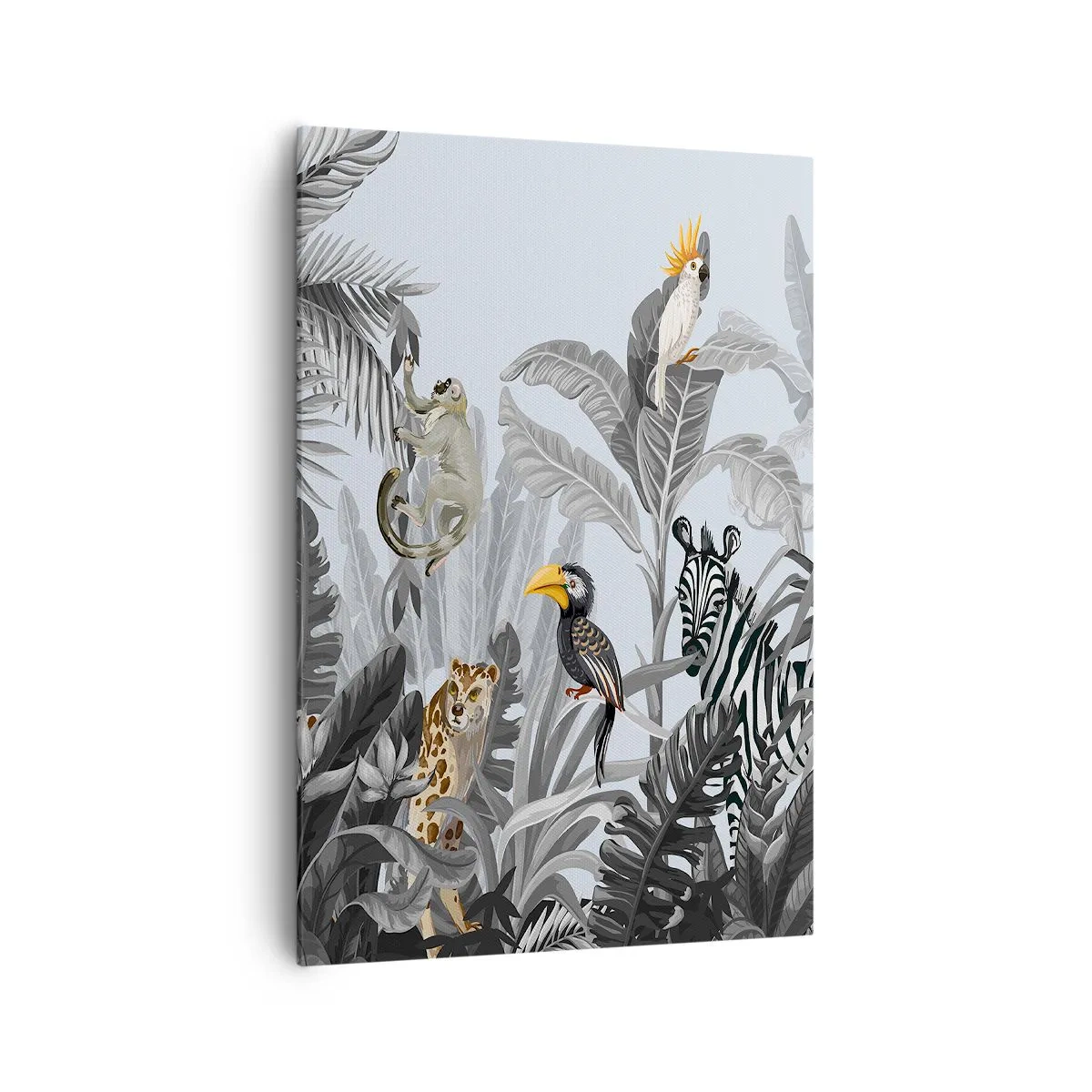 Tablou pe pânză - O fabulă africană - 70x100 cm