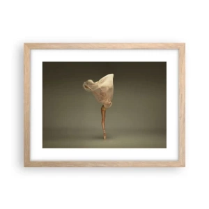 Poster în ramă de stejar deschis - Pe cale să zboare - 40x30 cm