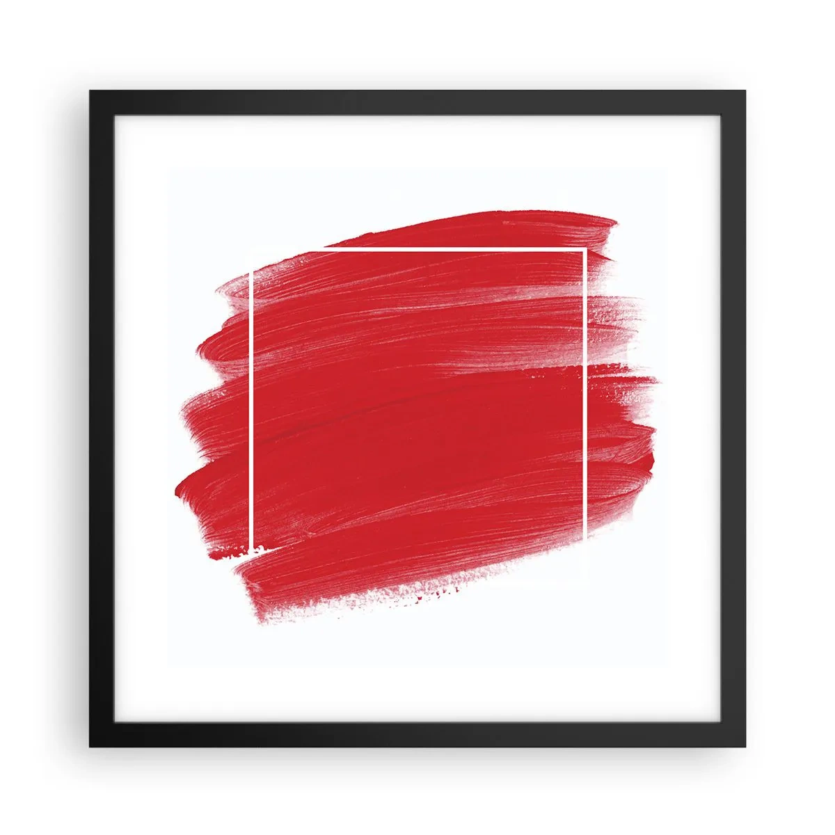 Poster în ramă neagră - În afara cadrului - 40x40 cm