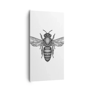 Tablou pe pânză - Portret de insectă - 65x120 cm