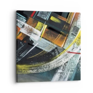 Tablou pe pânză - Energia în mișcare - 30x30 cm