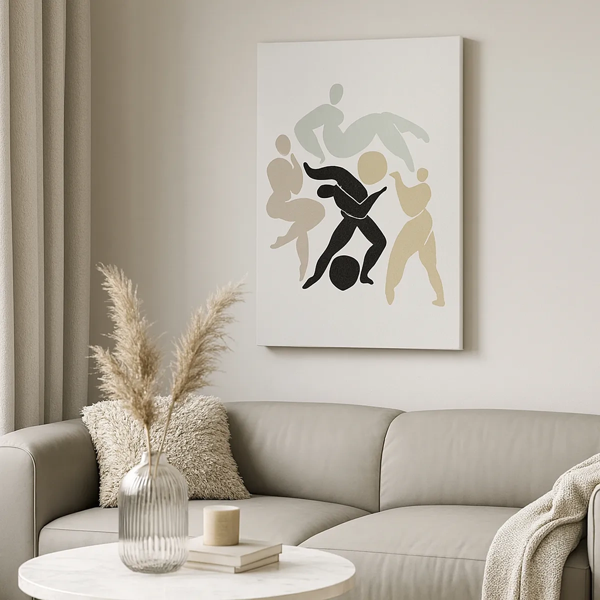 Tablou pe pânză - Mișcarea pentru sănătate și frumusețe - 50x70 cm