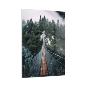 Tablou pe sticlă - Numai pentru vulturi - 50x70 cm