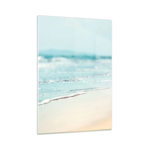 Tablou pe sticlă - Căldură și zgomotul valurilor - 50x70 cm