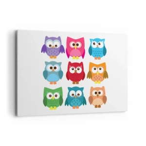 Tablou pe pânză - Diferențele pot fi amuzante - 120x80 cm