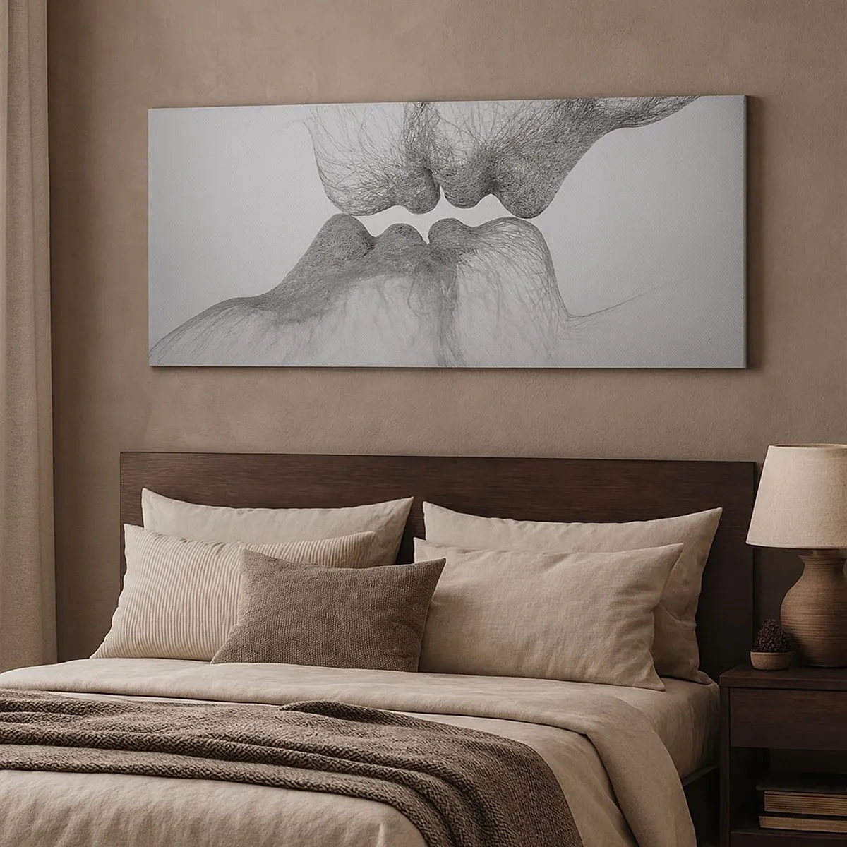 Tablou pe pânză - Sărutul vântului - 100x40 cm