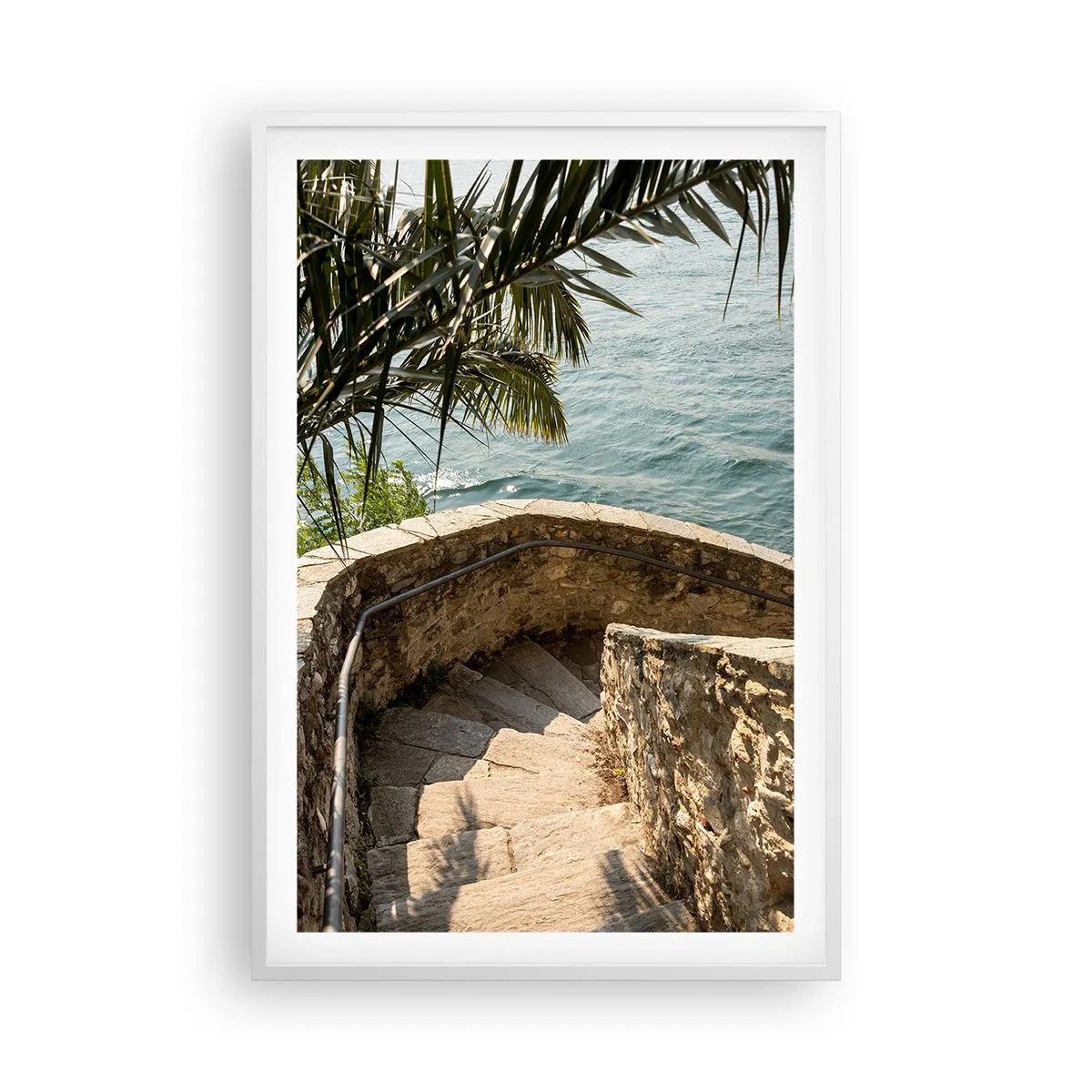 Poster în ramă albă - Sub soarele Italiei - 61x91 cm
