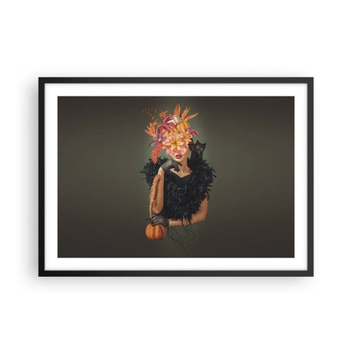 Poster în ramă neagră - Magia vrăjitoarei - 70x50 cm