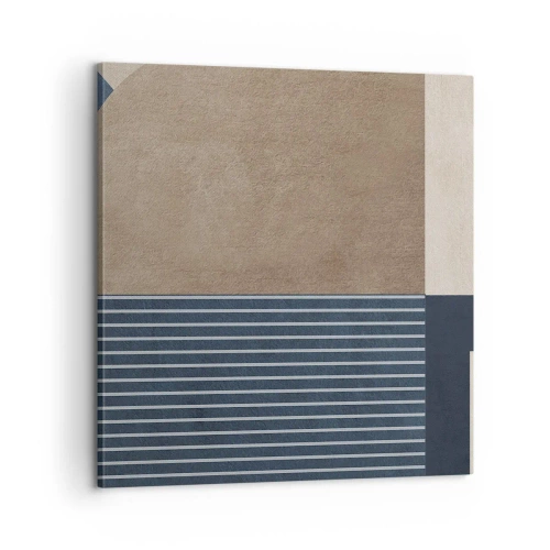 Tablou pe pânză - Compoziție de simplitate și rotunjime - 60x60 cm