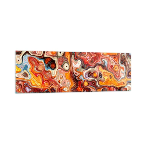 Tablou pe sticlă - Dacă nucile s-au topit în miere - 160x50 cm