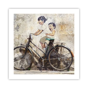 Poster - Adevărat sau fals? - 50x50 cm