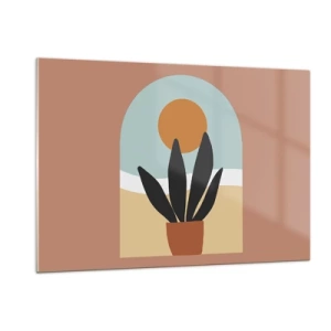 Tablou pe sticlă - Bucurii mici - 120x80 cm