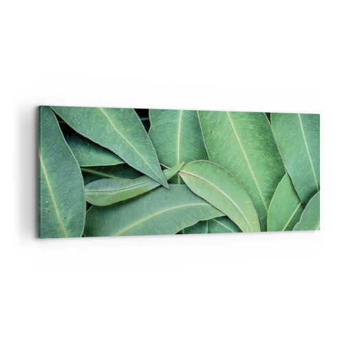 Tablou pe pânză - Suculente și proaspete - 100x40 cm