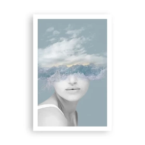 Poster - Cu capul în nori - 61x91 cm
