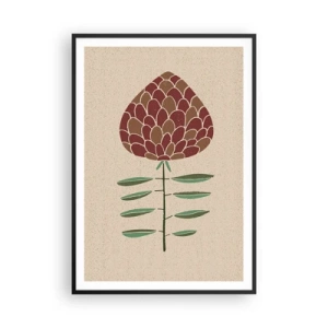 Poster în ramă neagră - Deliciu pentru veveriță - 70x100 cm