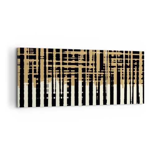 Tablou pe pânză - Abstracție arhitecturală - 100x40 cm