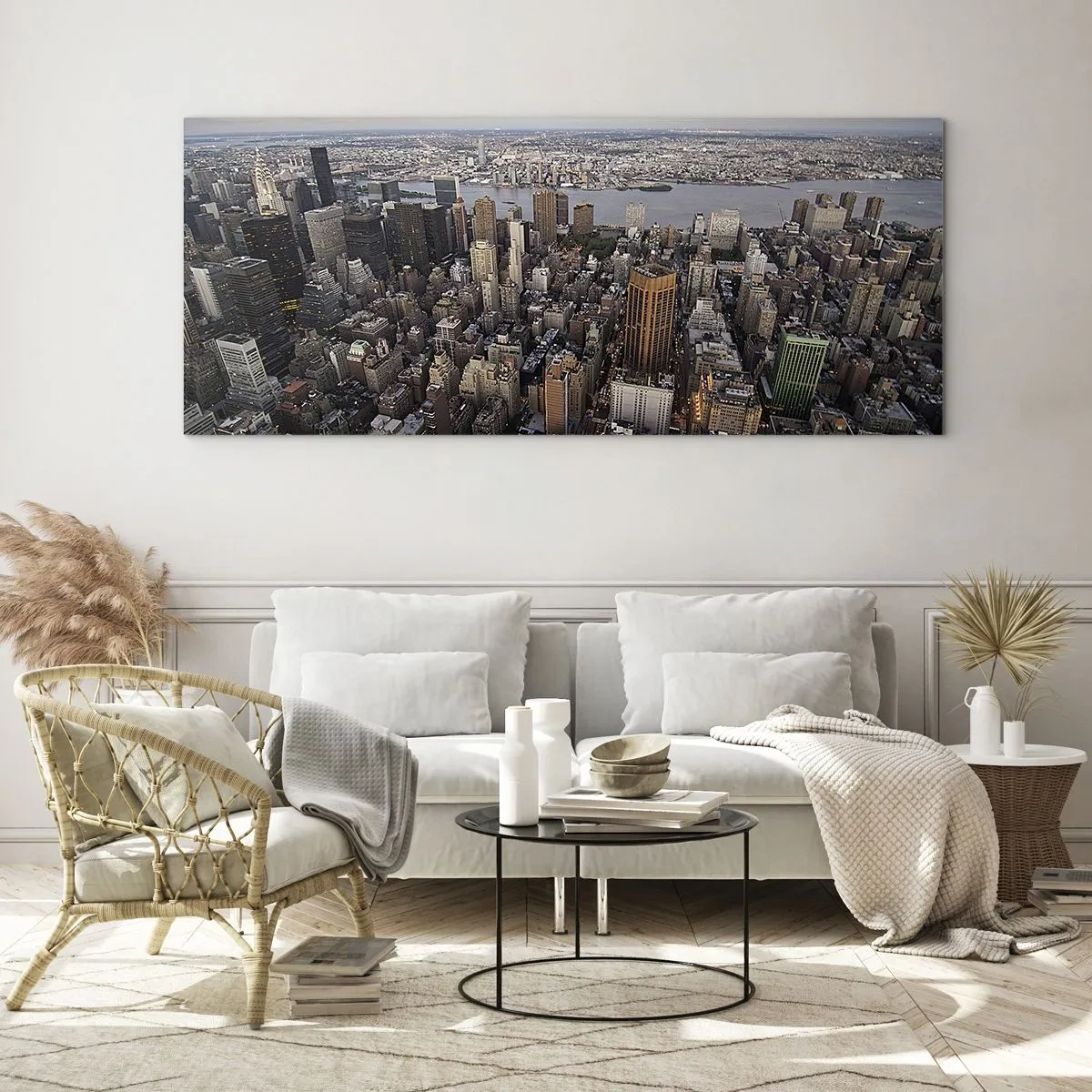 Tablou pe sticlă - Inima care bate în timpul nostru - 140x50 cm