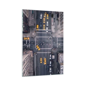 Tablou pe sticlă - O alegere simplă - 70x100 cm