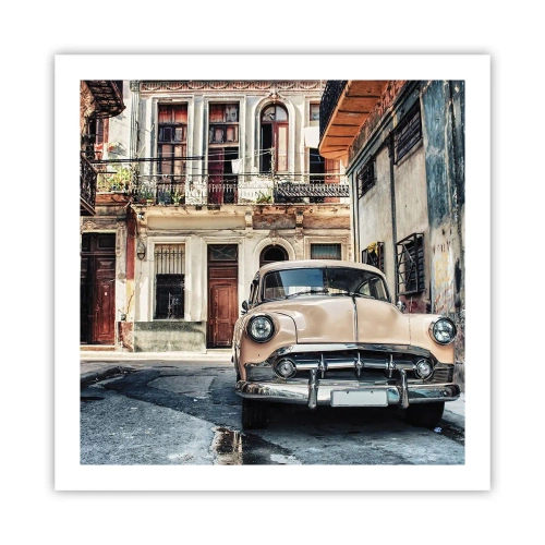Poster - O siestă în Havana - 60x60 cm