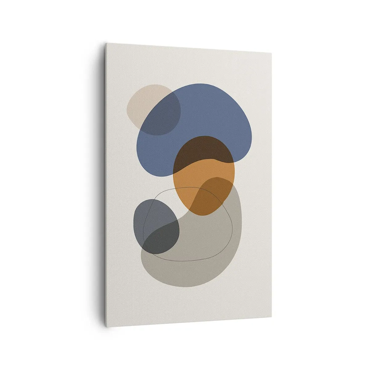 Tablou pe pânză - Picături de culoare - 80x120 cm