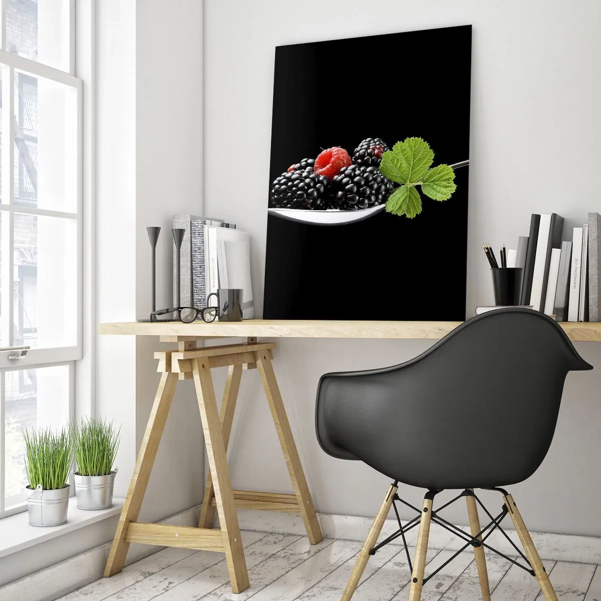 Tablou pe sticlă - Gustul prospețimii - 50x70 cm