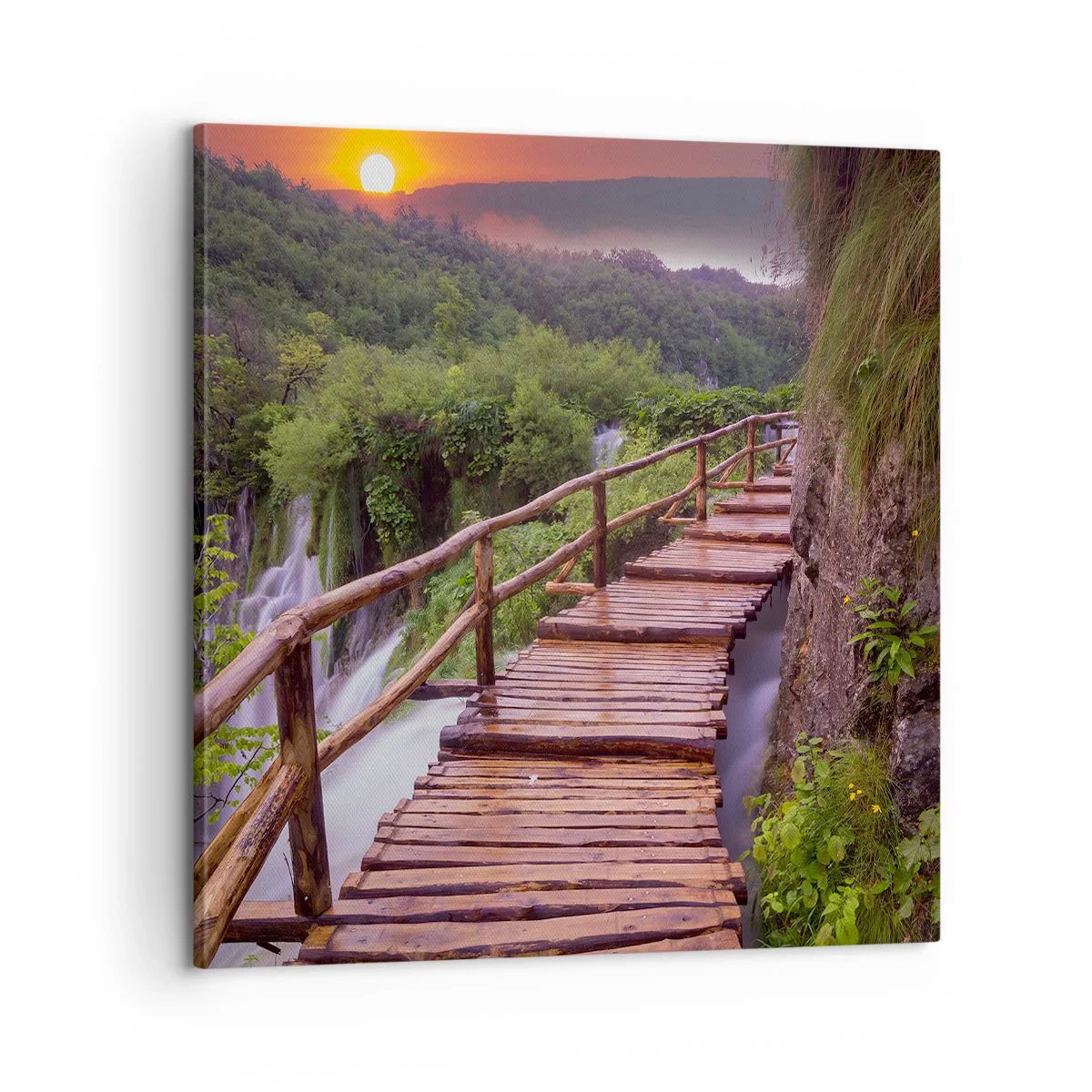 Tablou pe pânză - Frumusețe de necrezut - 60x60 cm