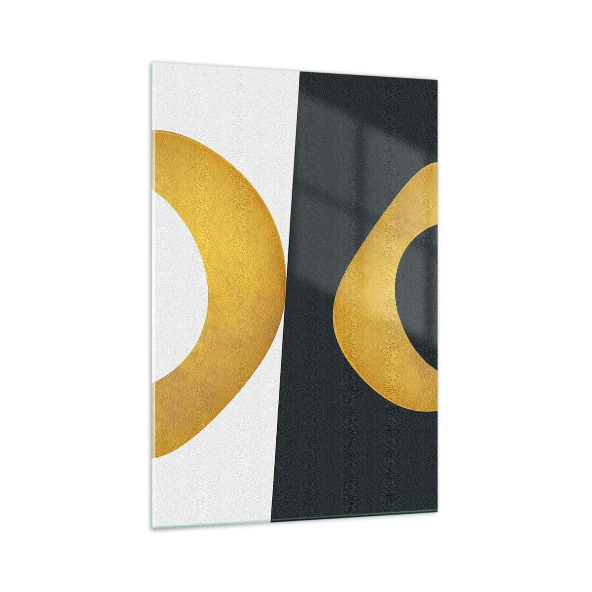Tablou pe sticlă - În primul rând: aurul - 70x100 cm