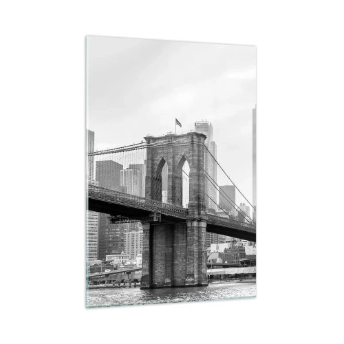 Tablou pe sticlă - New York vibes - 50x70 cm