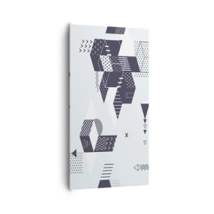 Tablou pe pânză - În sufletul matematicii - 65x120 cm