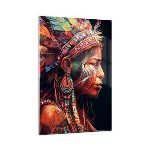Tablou pe sticlă - Ritual magic - 80x120 cm
