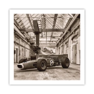 Poster - Odihna învingătorului - 60x60 cm