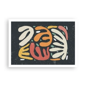 Poster - Compoziție - te-am prins - 100x70 cm