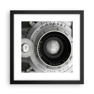 Poster în ramă neagră - Povestea de la Hollywood - 30x30 cm