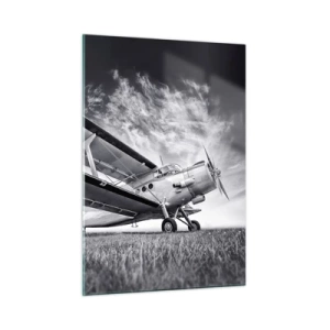 Tablou pe sticlă - Rătăcitorul înaripat - 50x70 cm