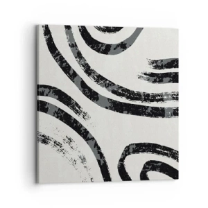 Tablou pe pânză - Pe jumătate oprit - 70x70 cm