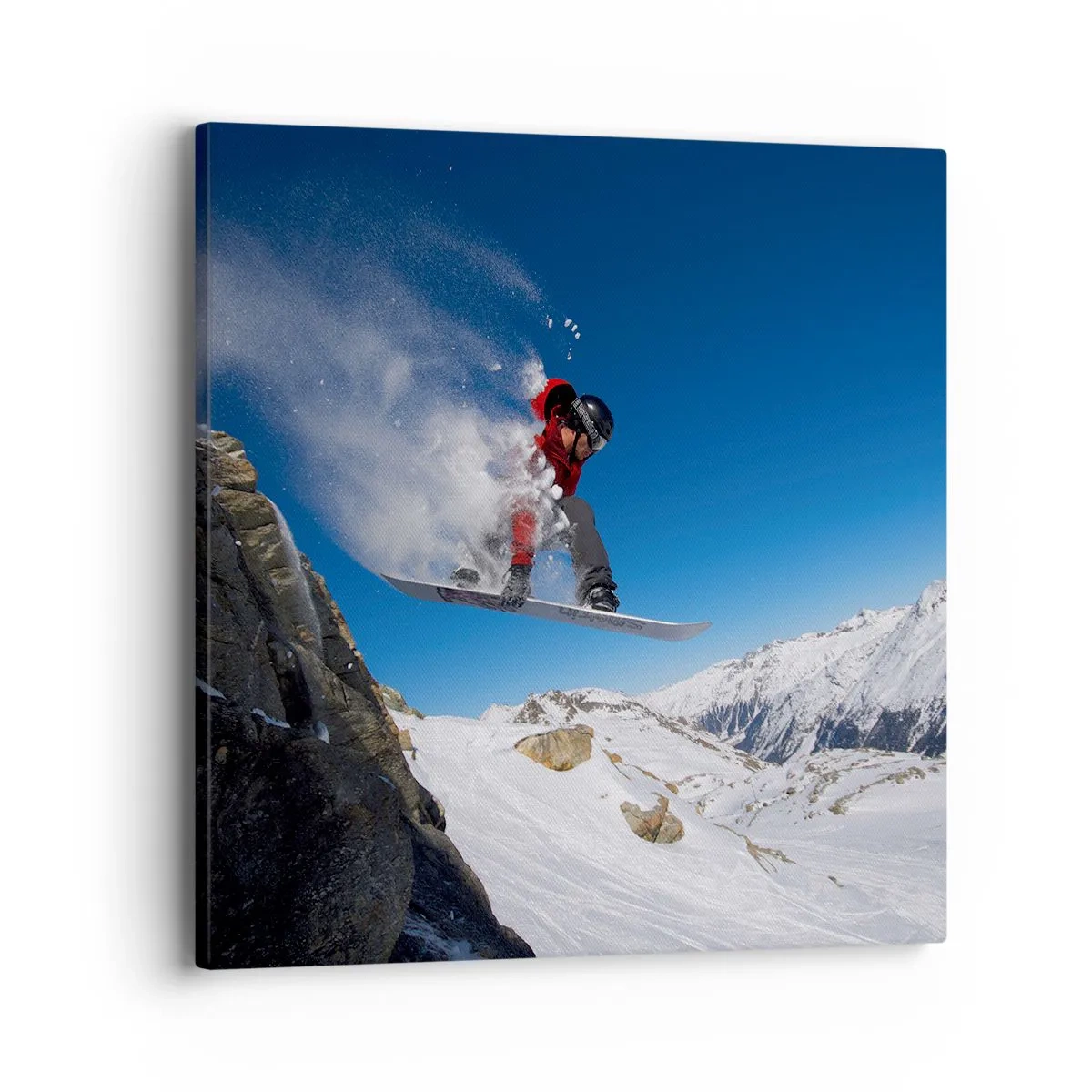 Tablou pe pânză - Și ai devenit parte din spațiul - 40x40 cm