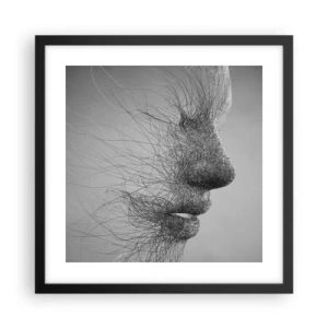 Poster în ramă neagră - Spiritul vântului - 40x40 cm