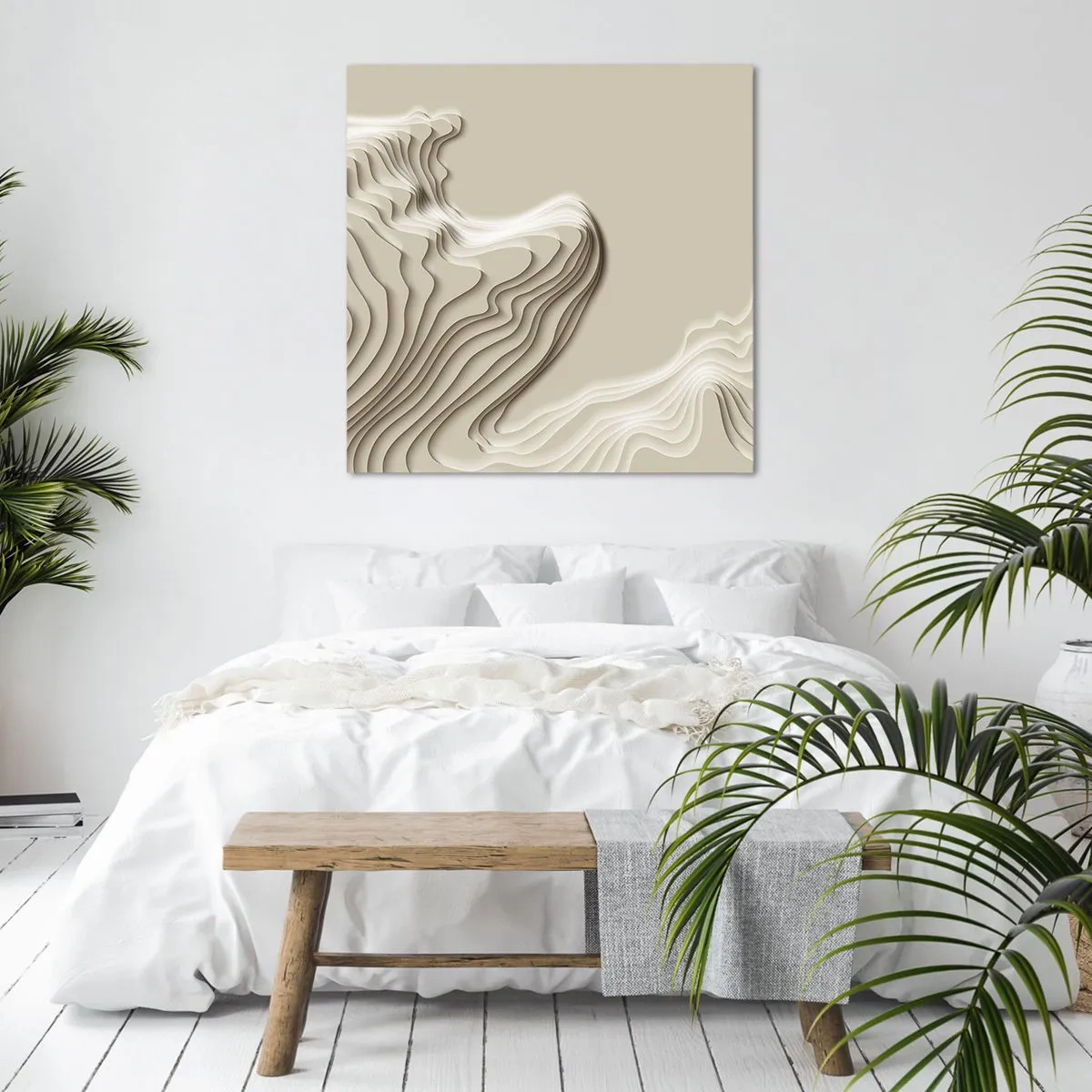Tablou pe pânză - Topografia artei - 30x30 cm