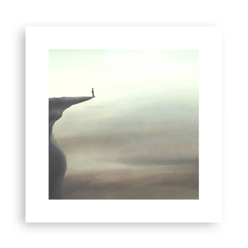 Poster - În sus, bineînțeles! - 30x30 cm